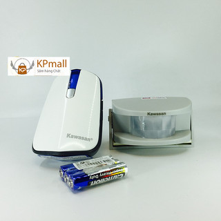 Cảm ứng báo khách không dây, báo động chống trộm hồng ngoại kawa i618A