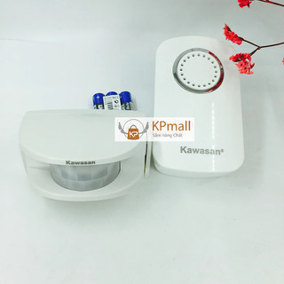 Chuông báo khách, báo động báo trộm cảm ứng không dây 32 kiểu chuông tự chọn kawasan i287b