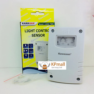 Công tắc cảm ứng ánh sáng kín nước có thể lắp ngoài trời sân vườn, cổng Kawasan LS20A