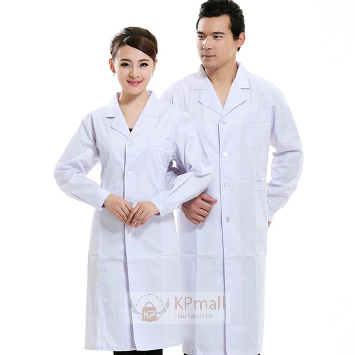 [Giá sỉ] Áo Blouse Bác sĩ, áo choàng phòng thí nghiệm nam, nữ