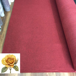 Thảm nỉ trải sàn màu đỏ đô - 1m²