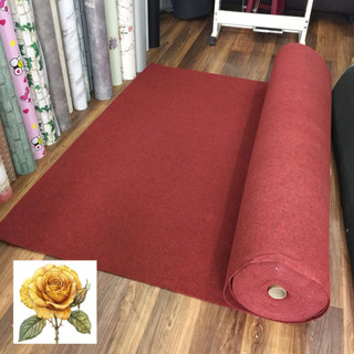 Thảm nỉ trải sàn màu đỏ đô - 1m²