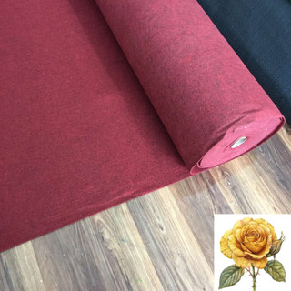 Thảm nỉ trải sàn màu đỏ đô - 1m²