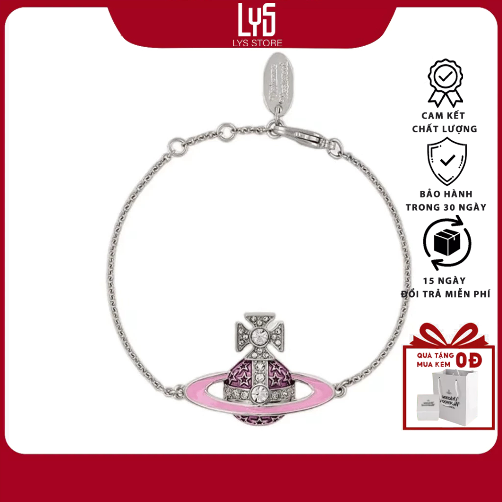 Vòng tay Lys BRACELET  vũ trụ hồng 2022
