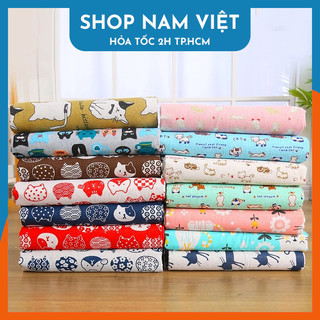 [BST Mèo] Vải linen cao cấp làm thủ công may khăn trải bàn, rèm che, túi xách