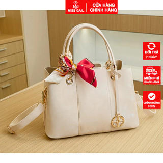  Túi xách nữ công sở thời trang cao cấp MISS GAIL đi làm đi tiệc túi xách nữ đeo chéo đeo vai có quai xách MG1070 