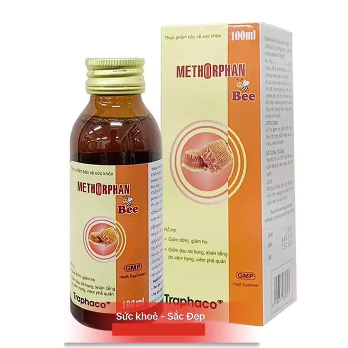 Siro ho METHORPHAN Traphaco chai 100ml