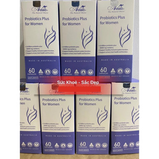 Men Phụ Khoa Bổ Sung Lợi Khuẩn Cho Phụ Nữ Probiotics Plus For Women Hộp 60 Viên Của Úc- Aussia