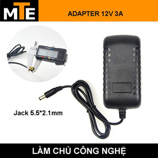 Nguồn adapter 12V 3A jack DC 5.5*2.1mm