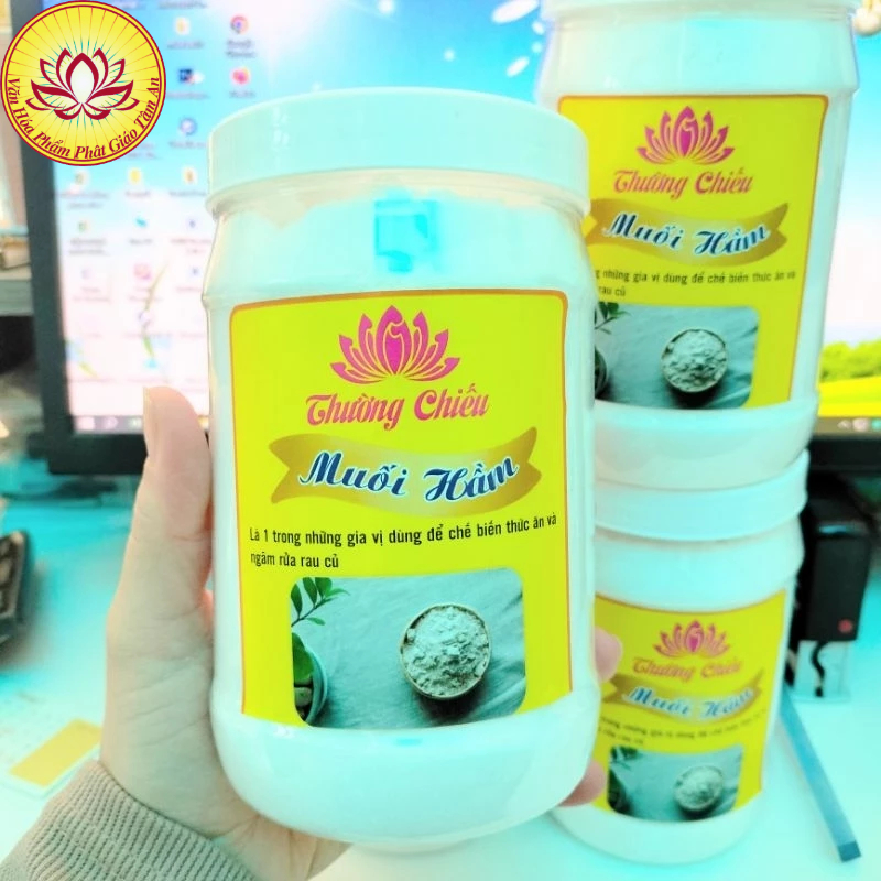 MUỐI HẦM THỰC DƯỠNG 1kg