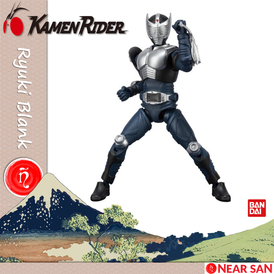 ryuki blank kamen rider mô hình bandai shodo-x 4