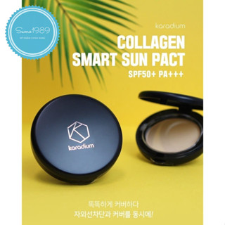 Phấn Phủ Kiềm Dầu, Dưỡng Da Hiệu Qủa Karadium Collagen Smart Sun Pact SPF50+/PA+++ 11g