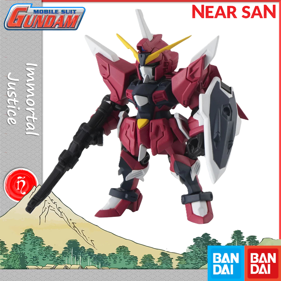 immortal justice gundam gashapon mô hình mobile suit ensemble 26 bandai gacha mse