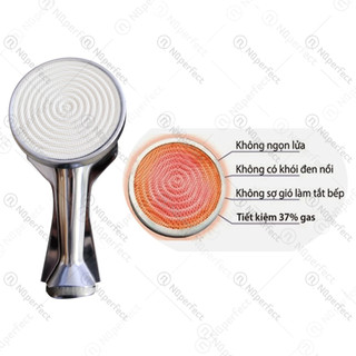 Ống điếu inox bếp gas hồng ngoại fujishi fj-h11-hn / fj-h12-hn / fj-220-ihn / fj-3390hn.. 90mm chính hãng