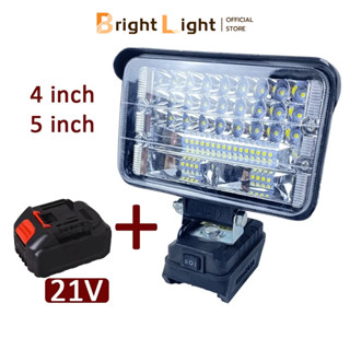 Đèn làm việc dùng pin lithium Thân đèn LED siêu sáng sử dụng pin Makita