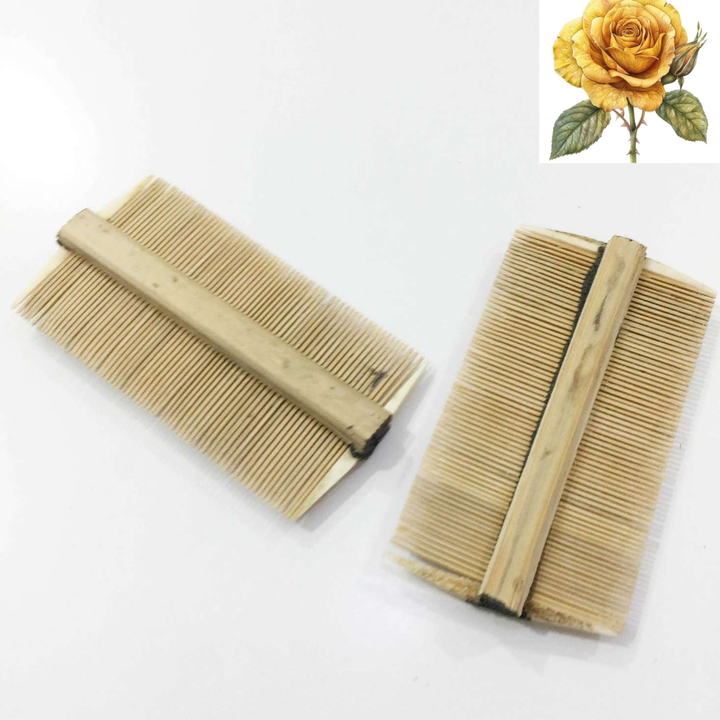 Lược bí gỗ chải chấy chí