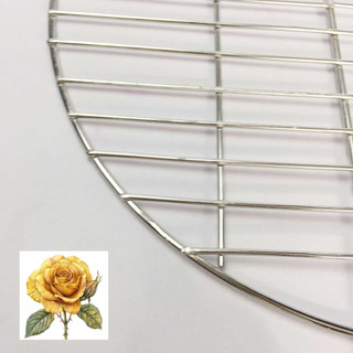 Vỉ nướng inox tròn cao cấp 25cm