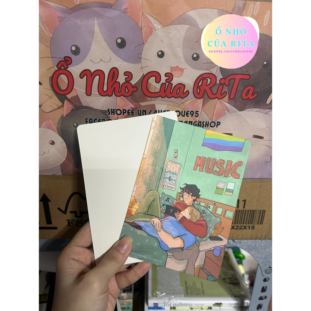 [Phụ Kiện BL] Card Bo Góc Độc Quyền Heartstopper 1