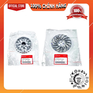 Cặp nhôm nồi trước Vario Click 125/150 zin Honda, Quạt gió Chén bi nồi Vario Click