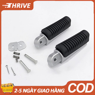 Chất liệu hợp kim gác chân sau xe máy kết hợp đệm cao su mềm