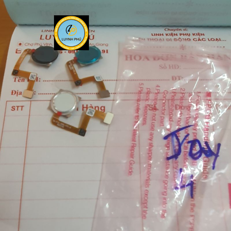 Nút vân tay vsmart JOY 4 bao test đỗi trã