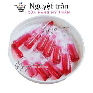 Ống vitamin kích trắng nước vàng nước đỏ trộn kem