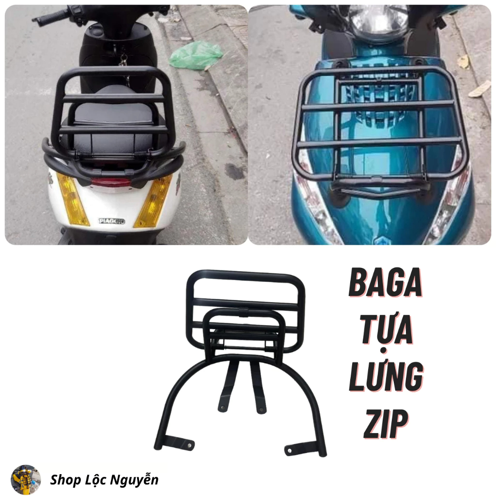 Baga sau cho xe Piaggio Zip
