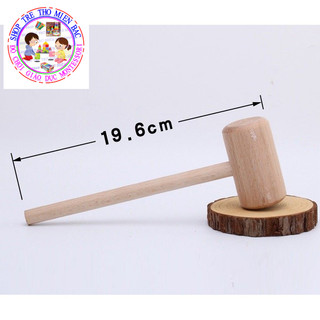 Búa gỗ + Đinh gỗ 20 chiếc