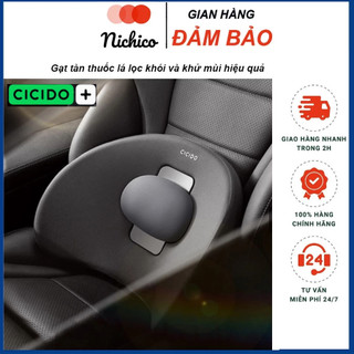 Gối tựa lưng ô tô di chuyển con lăn CICIDO cao cấp - tựa lưng dùng cho bà bầu ,ô tô,người ngồi lâu,văn phòng