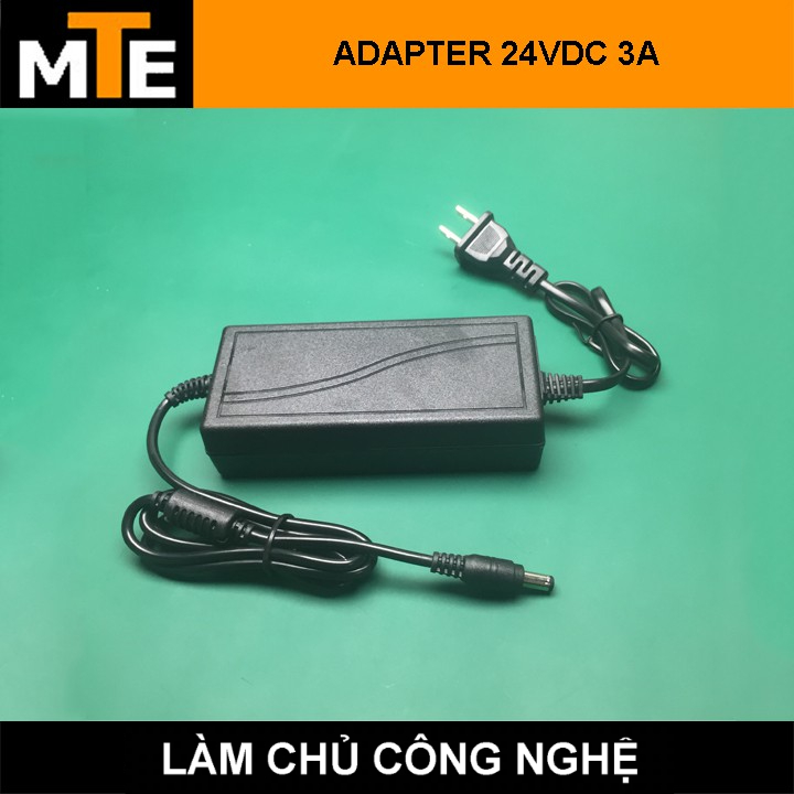 Nguồn adapter 24V 3A jack DC 5.5 * 2.1 mm