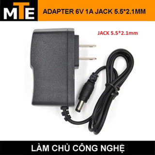 Nguồn adapter 6V 1A jack DC
