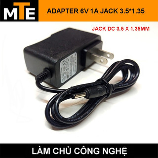 Nguồn adapter 6V 1A jack DC