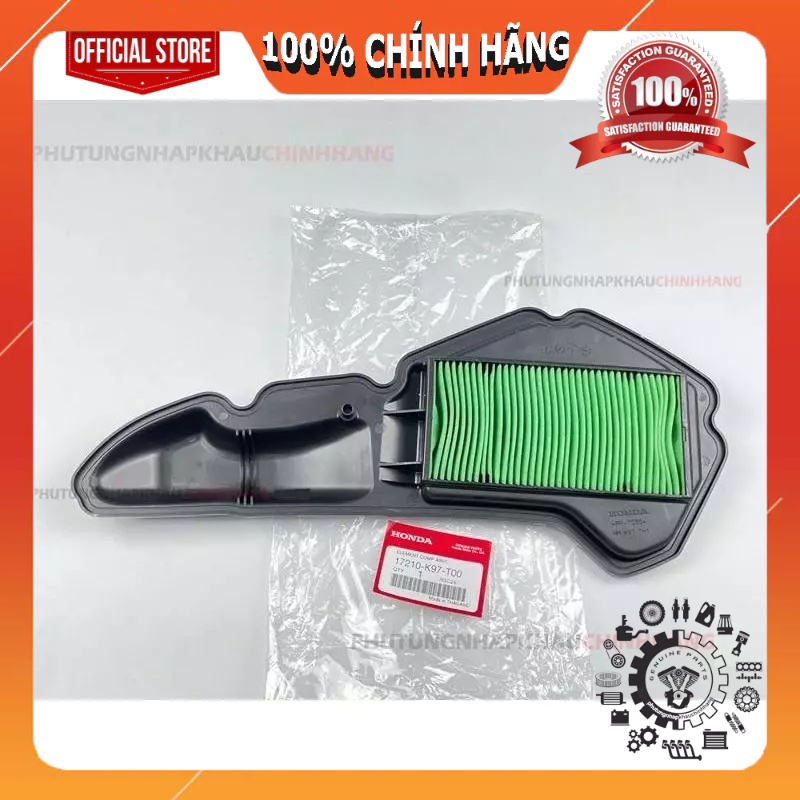 Lọc gió ADV 150, PCX 125/150 chính hãng - 17210K97N00 / 17210-K97-T00