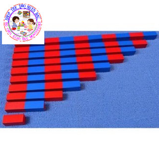 Gậy số Mini Montessori (Mini Numerical Rods)