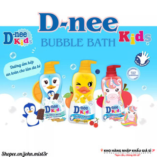  Sữa Tắm Gội Dnee Kids 400ML Nội Địa Thái Lan Dưỡng Ẩm Kép An Toàn Cho Da Bé Yêu 