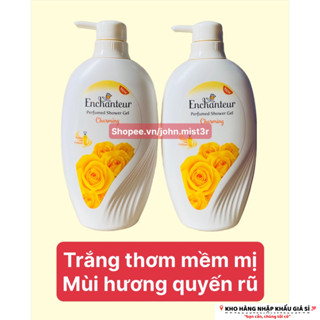 Sữa Tắm Nước Hoa Dưỡng Da Enchanteur Charming Thái Lan 550ML/Chai