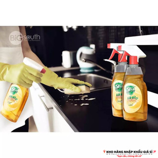 Chai Xịt Lau Bếp S.P.Ca KITCHEN CLEANER PREMIUM 450ML