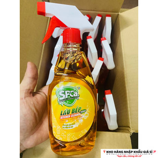 Chai Xịt Lau Bếp S.P.Ca KITCHEN CLEANER PREMIUM 450ML