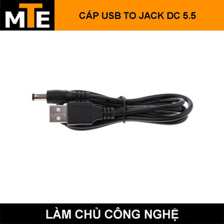 Cáp USB to Jack DC 5.5*2.1mm Đực