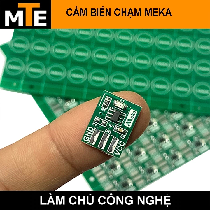 Combo 5 Module cảm biến chạm TTP223 xanh - Touch sensor cảm ứng điện dung
