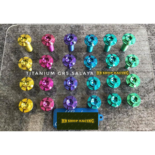 ÓC TITANIUM GR5 SALAYA 6LY ĐẾN 8LY ĐĨA