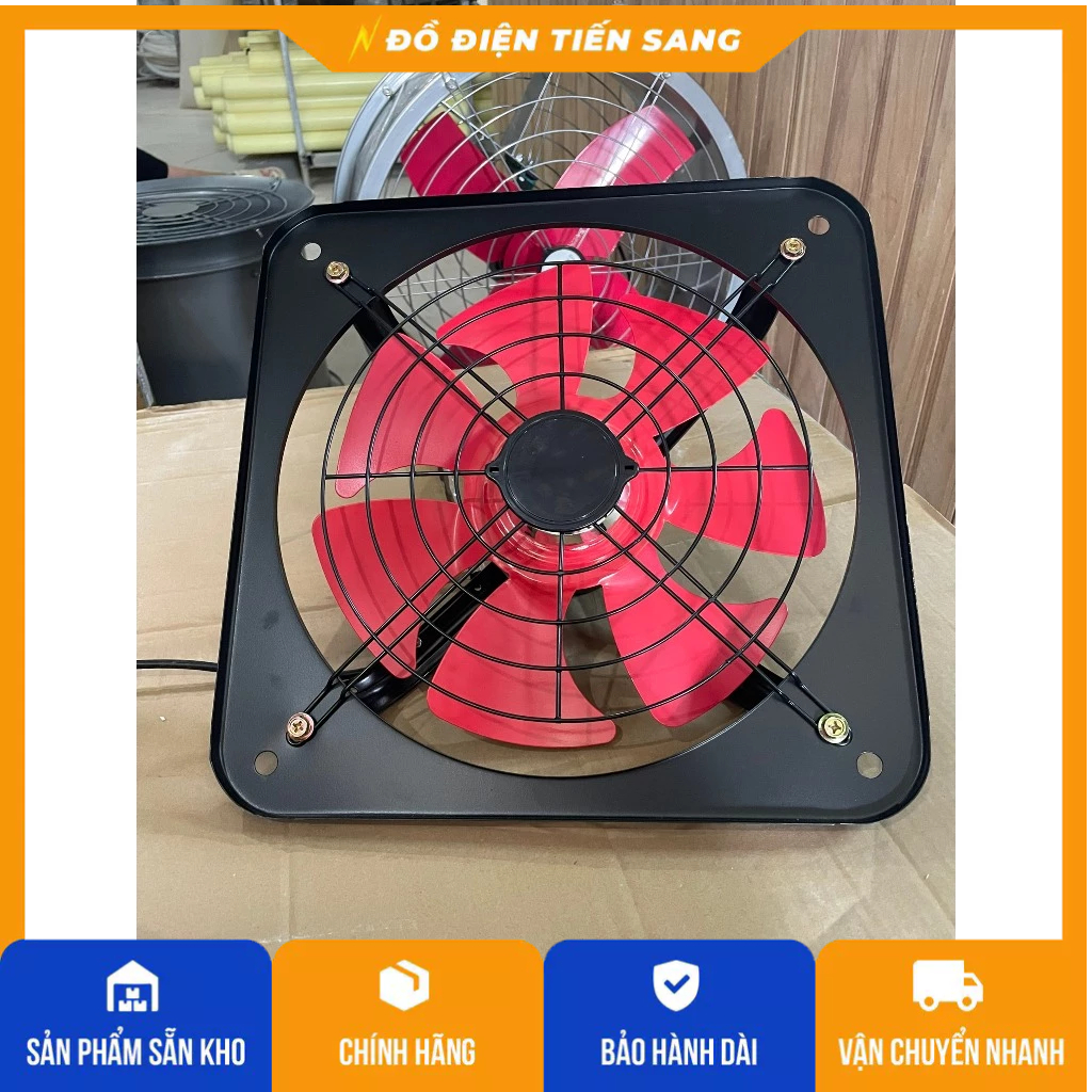 Quạt Hút Gió - Quạt Thông Gió Nhà Xưởng - Nhà Hàng - FD-250, FD300 - Sức Hút Lớn
