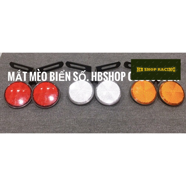 Mắt mèo tròn gắng biển số