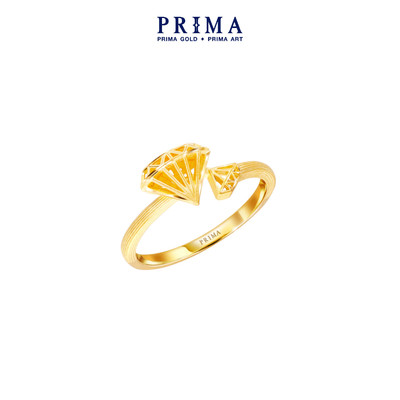 PRIMA Nhẫn 24K - Hình Kim Cương - 111R2876