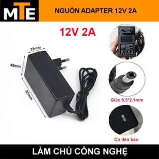  Nguồn adapter 12V 2A jack DC 5.5 * 2.1 mm -  nguồn camera 