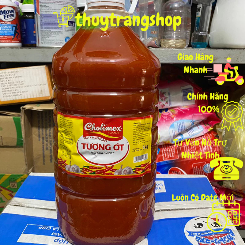 Tương Ớt Cholimet 5l