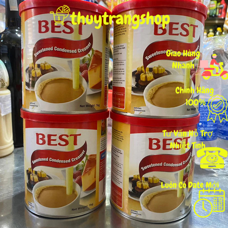 Sữa Đặc Best Lon 1Kg