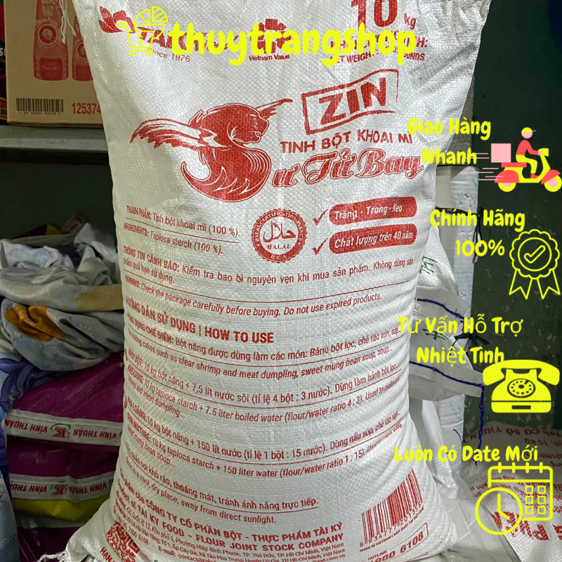 Bột Năng Zin Tài Ký Bao 10kg