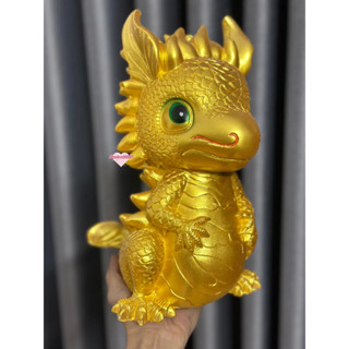  Ống tiết kiệm tạo hình Tượng Rồng C28xD23xR18  siêu đẹp decor trang trí quà tặng con giáp 2024 Tiệm Heo Soda 