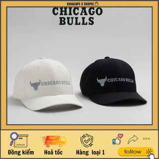 Mũ nón kết trâu Bull chi cago logo thêu NBA xukacapbeauty
